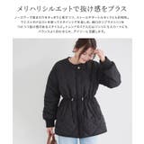 中綿キルティングドロストコート コート キルティング | Pierrot | 詳細画像3