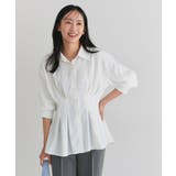 とろみウエストタックブラウス 滑らか きれいめ | Pierrot | 詳細画像22