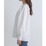 ボリュームスリーブ柄ブラウス ブラウス 大人 | Pierrot | 詳細画像8