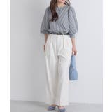 ボリュームスリーブ柄ブラウス ブラウス 大人 | Pierrot | 詳細画像18