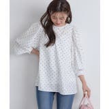 ボリュームスリーブ柄ブラウス ブラウス 大人 | Pierrot | 詳細画像19