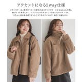 ブークレステンカラーミドル丈コート コート ミドル丈 | Pierrot | 詳細画像3 