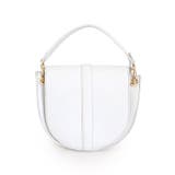 ホワイト | ハーフラウンドハンドバッグ ハンドバッグ マリン | Pierrot