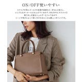 2wayショルダースクエアハンドバッグ バッグ オフィス | Pierrot | 詳細画像3