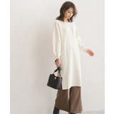 アイボリー | ワッフル編み ニットワンピースワンピース ワッフルワンピース ロングワンピース | Pierrot