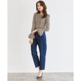 袖フレアリブニット ニット リブニット ケーブルニット 袖フリル 袖フレア | Pierrot | 詳細画像8 