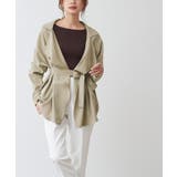 オーバーサイズショートジャケット トレンチ アウター ショートアウター ジャケ | Pierrot | 詳細画像3 