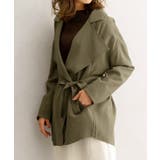 オーバーサイズショートジャケット トレンチ アウター ショートアウター ジャケ | Pierrot | 詳細画像9 