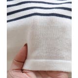 オーバーサイズボーダーニット ニット ボーダー | Pierrot | 詳細画像10 