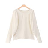 アイボリー | パワーショルダーブラウス ブラウス トップス | Pierrot