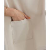 Vネックフレンチスリーブベスト カットソー ベスト | Pierrot | 詳細画像6 