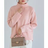 ライトピンク | ウールライクハイネックニット ニット ハイネック | Pierrot