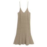 ベージュ | ふくれジャカードカットソーキャミワンピース キャミワンピ ワンピース | Pierrot