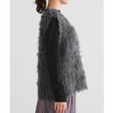 起毛Vネックニットベスト ニット Vネック | Pierrot | 詳細画像5