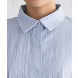 【UVケア】ランタンボリュームショートシャツ シャツ 構築袖 | Pierrot | 詳細画像4