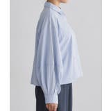 【UVケア】ランタンボリュームショートシャツ シャツ 構築袖 | Pierrot | 詳細画像7