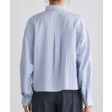 【UVケア】ランタンボリュームショートシャツ シャツ 構築袖 | Pierrot | 詳細画像8