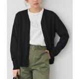 ブラック | UVカット 接触冷感シアーカーディガン カーディガン | Pierrot