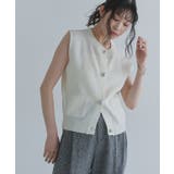 BIGボタンニットベスト ベスト ニット | Pierrot | 詳細画像8