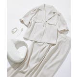 [ECLAM] タックストレートパンツ パンツ | Pierrot | 詳細画像3 