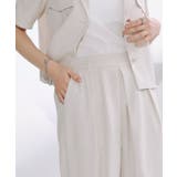 [ECLAM] タックストレートパンツ パンツ | Pierrot | 詳細画像4 