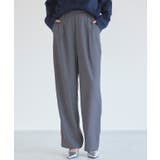 [ECLAM] タックストレートパンツ パンツ | Pierrot | 詳細画像12 