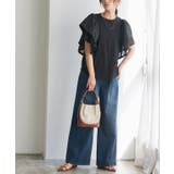 ドッキングフリルTシャツ Tシャツ 綿混 | Pierrot | 詳細画像17 