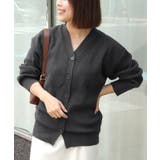 【コットンブレンド】ベーシックリブニットカーディガン カーディガン リブニット | Pierrot | 詳細画像23 