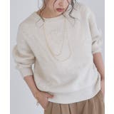 [ECLAM] ハートデザインジャカードニット ニット | Pierrot | 詳細画像10 