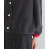 [ECLAM] ボタンデザイン配色ニットカーデ カーディガン | Pierrot | 詳細画像5 