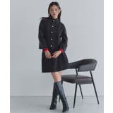 [ECLAM] ボタンデザイン配色ニットカーデ カーディガン | Pierrot | 詳細画像22 