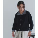 [ECLAM] ボタンデザイン配色ニットカーデ カーディガン | Pierrot | 詳細画像13 