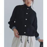 [ECLAM] ボタンデザイン配色ニットカーデ カーディガン | Pierrot | 詳細画像15 