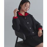 [ECLAM] ボタンデザイン配色ニットカーデ カーディガン | Pierrot | 詳細画像18 