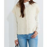 アイボリー | パールフレンチベスト ベスト フレンチスリーブ | Pierrot