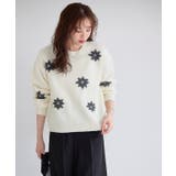フラワー刺繍ニット ニット 刺繍 | Pierrot | 詳細画像22 