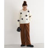 フラワー刺繍ニット ニット 刺繍 | Pierrot | 詳細画像25 