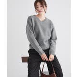 ネックが選べる無地ラメクロップド丈ニット ニット ラメ | Pierrot | 詳細画像25