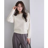 ネックが選べる無地ラメクロップド丈ニット ニット ラメ | Pierrot | 詳細画像17