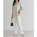 【イージーケア】ジョーゼットTブラウス シンプル 上品 | Pierrot | 詳細画像32