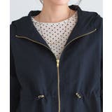 【撥水 UV】ドロストフードブルゾン デイリー | Pierrot | 詳細画像4 