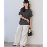 【イージーケア】ジョーゼットドルマンTブラウス 凹凸 シワ | Pierrot | 詳細画像27 