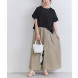 【イージーケア】ジョーゼットドルマンTブラウス 凹凸 シワ | Pierrot | 詳細画像33 