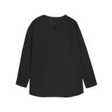 ブラック | キーネックチュニックTブラウス ブラウス キーネック | Pierrot