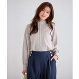 フリルネックタックTブラウス ブラウス タック | Pierrot | 詳細画像25 