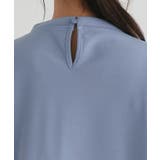 メタルバータイデザインTブラウス Tブラウス カットジョーゼット | Pierrot | 詳細画像7 