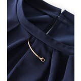 メタルバータイデザインTブラウス Tブラウス カットジョーゼット | Pierrot | 詳細画像12 