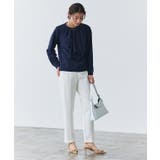 メタルバータイデザインTブラウス Tブラウス カットジョーゼット | Pierrot | 詳細画像22 