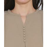 ピンタックデザインキーネックTブラウス ブラウス ピンタック | Pierrot | 詳細画像8