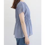 【機能インナー付き】ウエストシャーリングシフォンブラウス シフォンブラウス コー… | Pierrot | 詳細画像12